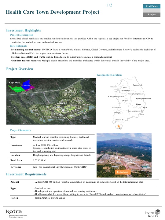 Health Care Town Development Project