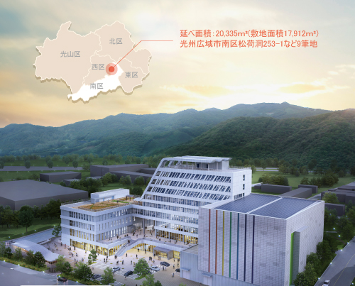 光州実感コンテンツ・キューブGCC(Gwangju Content Cube)