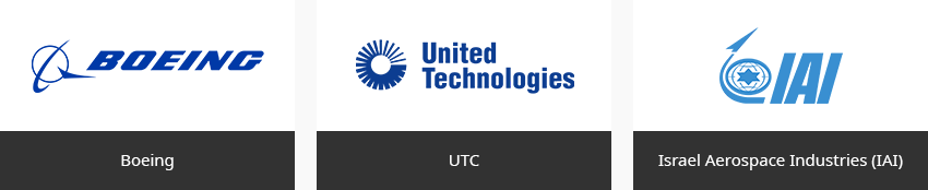 Boeing, UTC, Israel Aerospace Industries (IAI)