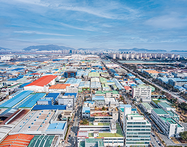 Myeongji Noksan National Industrial Complex Emerging as a Futuristic  Manufacturing Industrial Complex 이미지