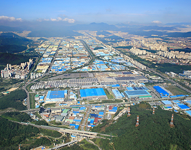 昌原国家产业园区从农村发展为 世界机械工业城市乃至氢能特别市 이미지