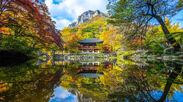 山寺の紅葉が美しい秋におすすめの韓国の名山・BEST5   이미지